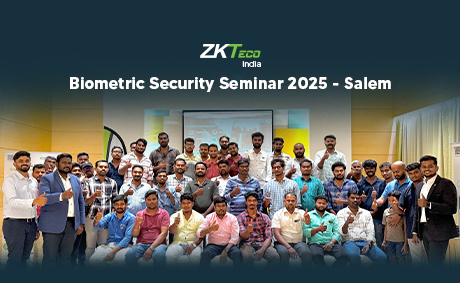 ZKTeco India Biometric Security Seminar 2025 - Salem