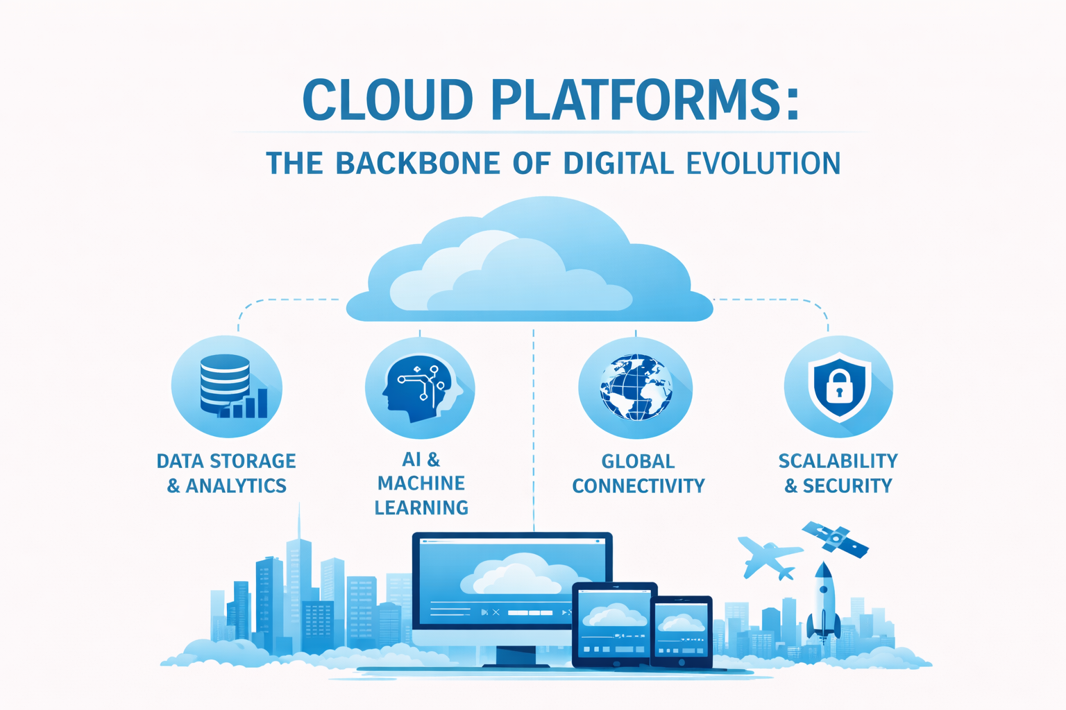 Cloud Platforms: The Backbone of Digital Evolution