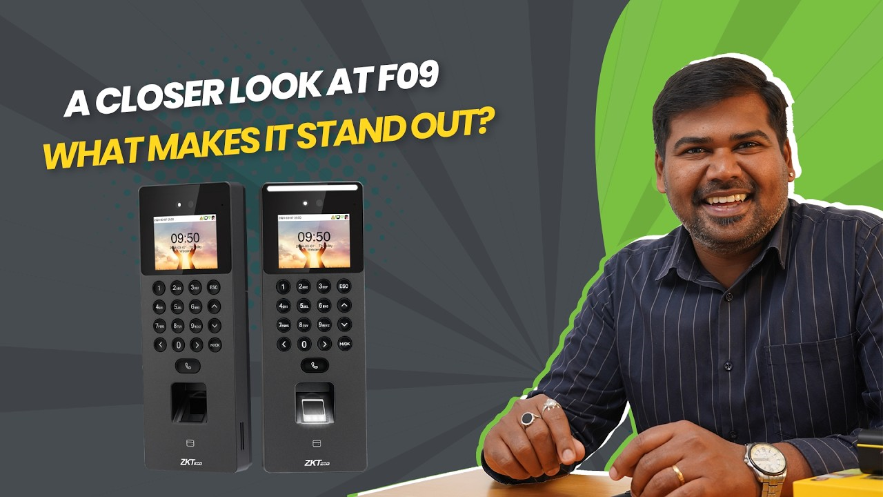 F09 Multi-Biometric Terminal - ZKBroadcast